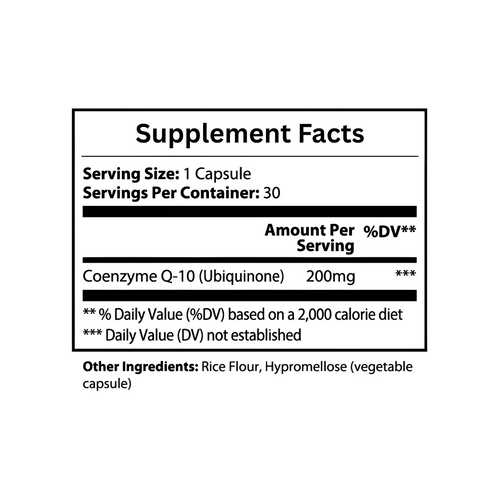 CoQ10 Ubiquinone
